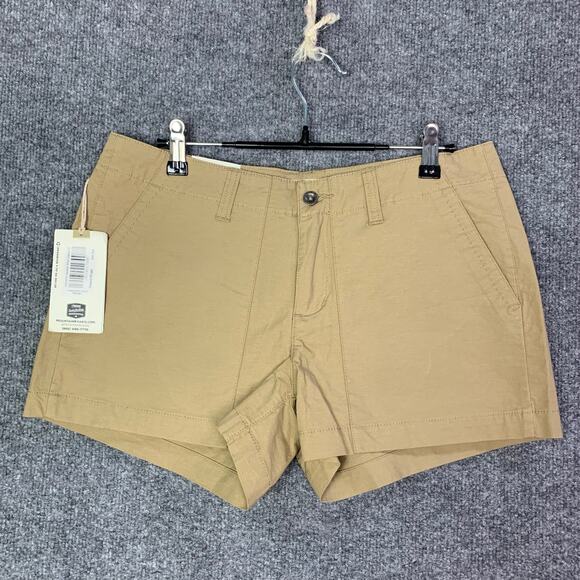 NWT Mountain Khakis Sandbar Classic‎ Fit Shorts Women’s Size 4 Desert Khaki - Picture 1 of 10